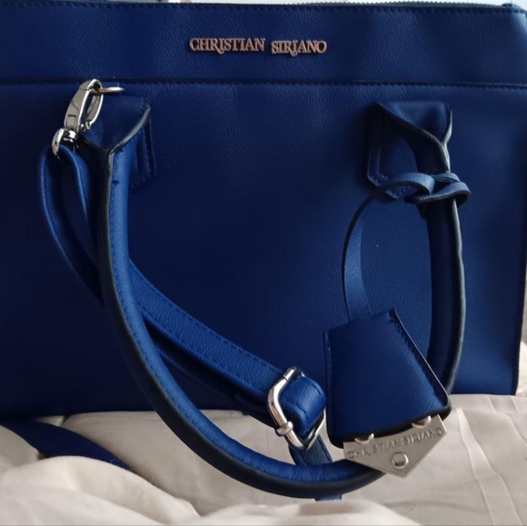 ChristianSiriano Rich Royal Blue Leather 💙 Purse - Picture 3 of 6